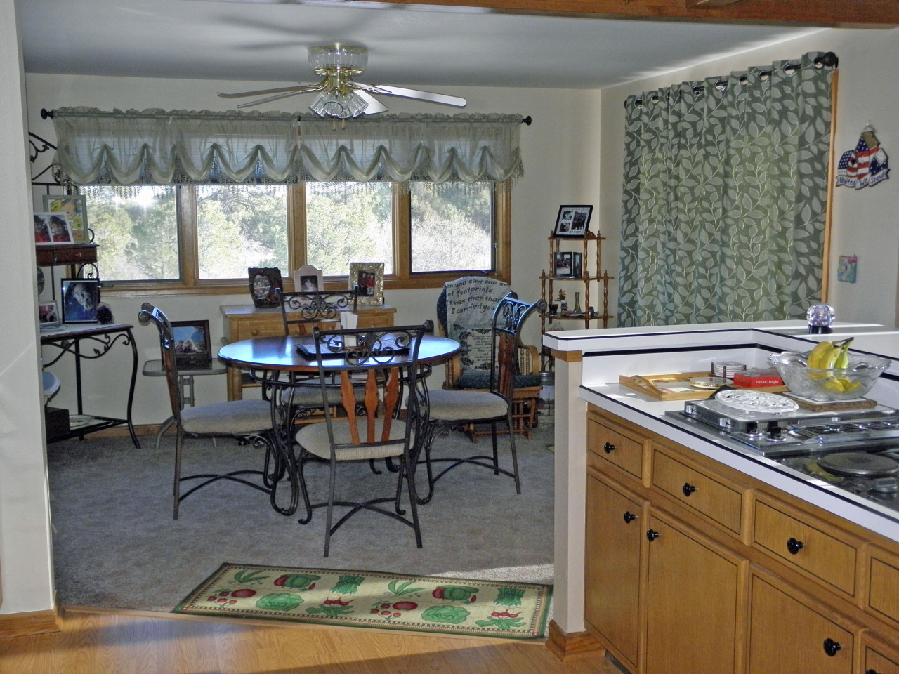 223 Juniper Road South Ridgway, CO 81432 - Photo 14 of 21 looking from kitchen to dining room