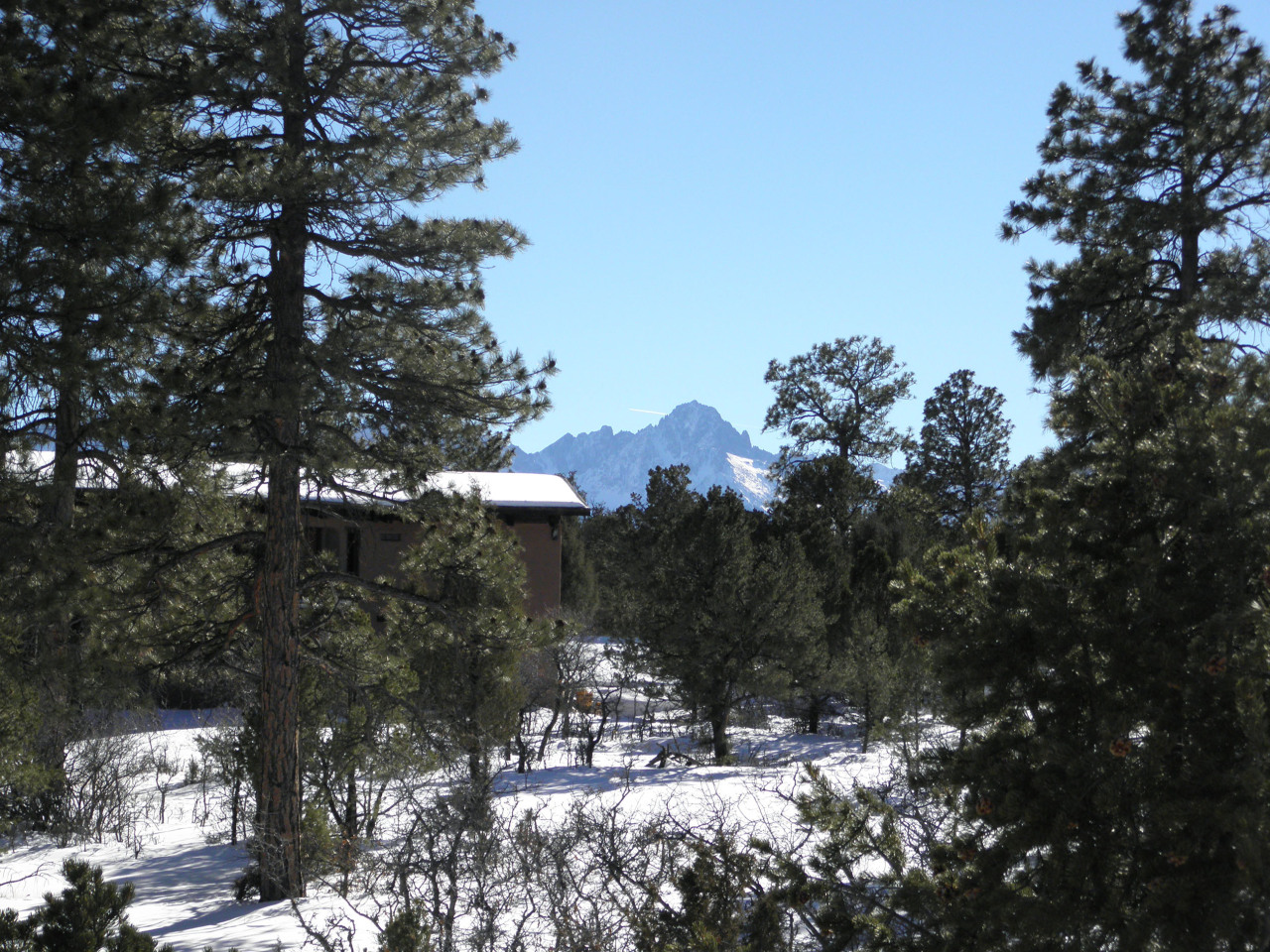 223 Juniper Road South Ridgway, CO 81432 - Photo 18 of 21 sneffels from the deck
