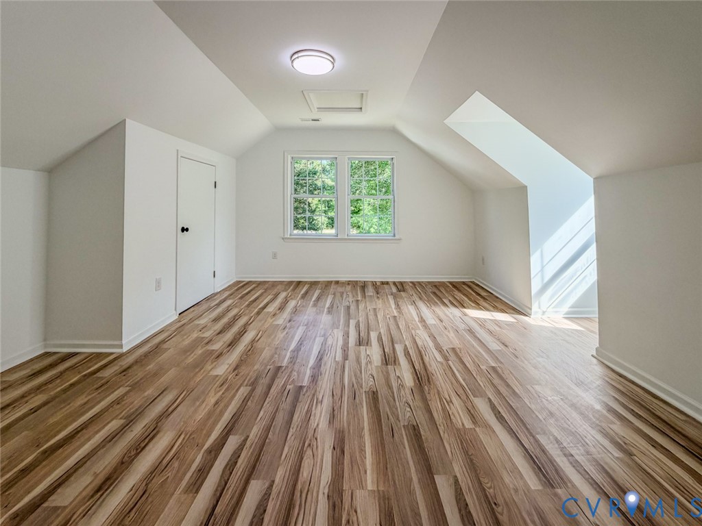 19614 Manson Church Road McKenney, VA 23872 - Photo 17 of 24 wooden floor in an empty room with a window