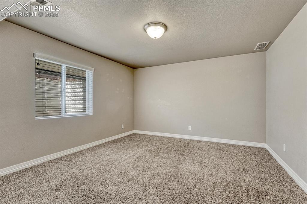 8437 Salt Brush Road Colorado Springs, CO 80908 - Photo 25 of 45 A carpeted spare room with baseboards offers endless possibilities for transformation.
