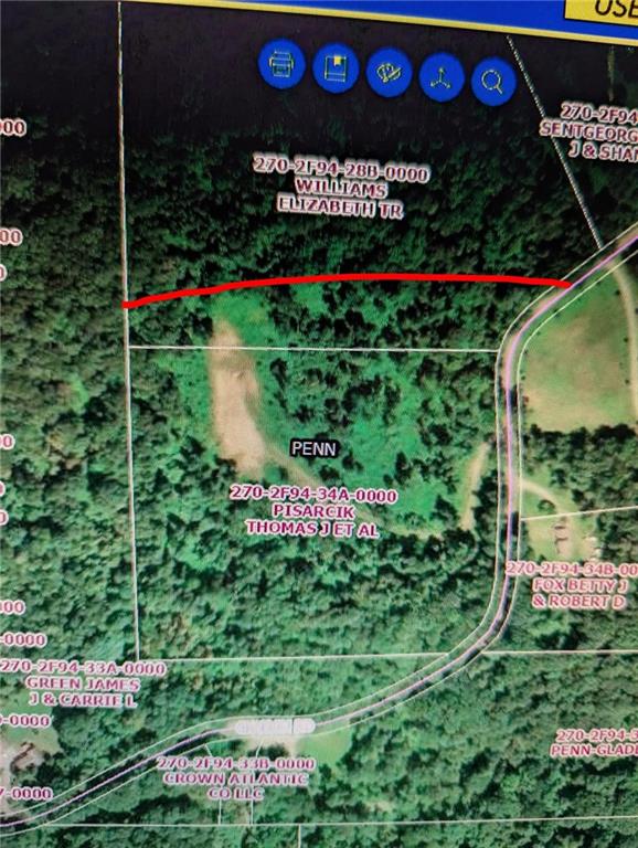 0 Church Road Butler, PA 16002 - Photo 17 of 17 Red line is more accurate northern lot line