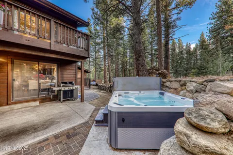 a view of outdoor sitting space