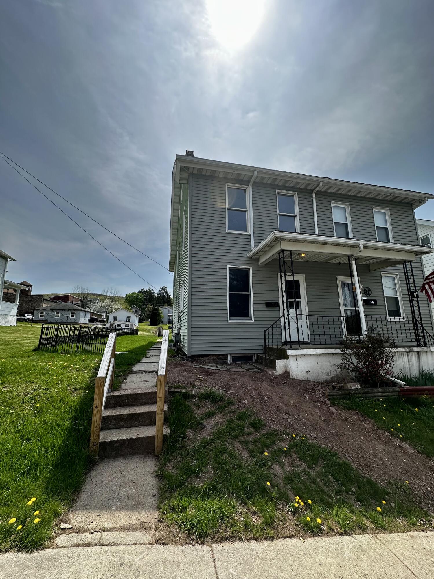 320 North Street Jim Thorpe, PA 18229 - Photo 1 of 14 a view of a house with backyard