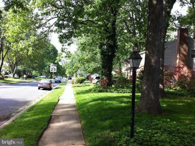 221 Rickswood Road Lutherville-Timonium, MD 21093 - Photo 24 of 30 View of the street towards the school