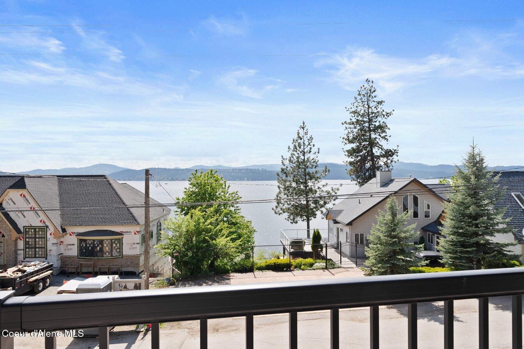 2406 South Silver Beach Road Coeur D'Alene, ID 83814 - Photo 33 of 43 Upper Deck w Views