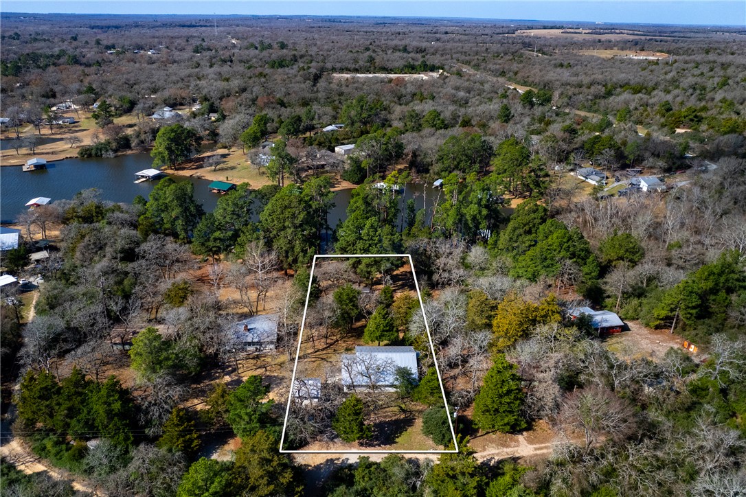 11092 Riley Green Road Franklin, TX 77856 - Photo 30 of 32 Bird's eye view with a water view