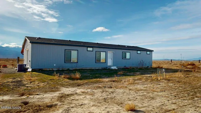 a backyard of a house