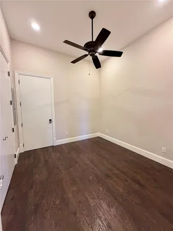 wooden floor in an empty room