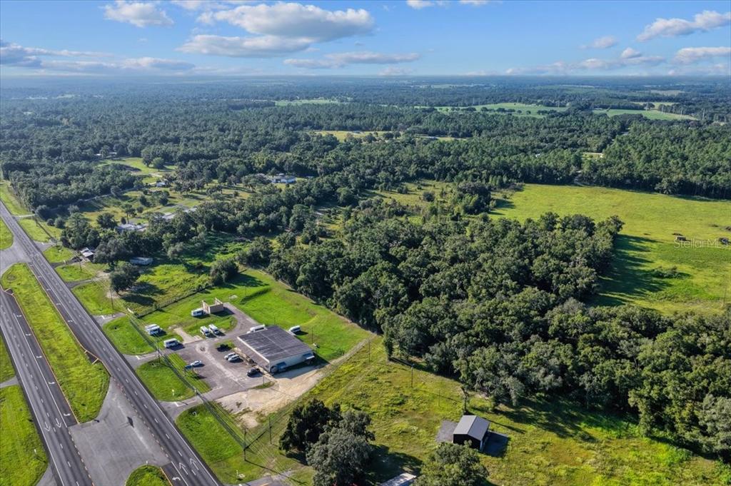 Ne Highway Bronson, FL 32621 - Photo 16 of 28 an aerial view of a houses with a yard