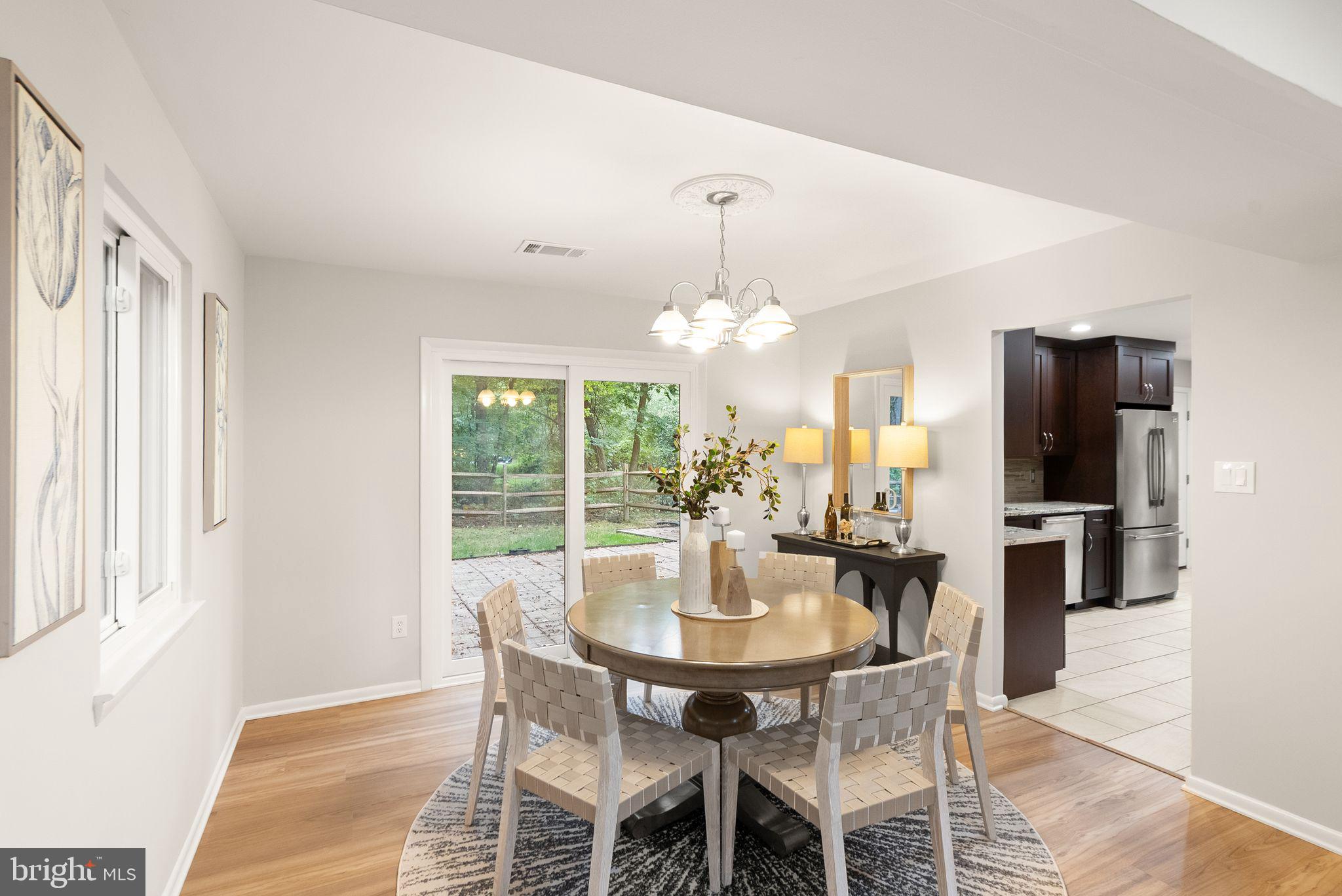 2510 Freetown Drive Reston, VA 20191 - Photo 12 of 50 Dining room connects to living room and kitchen