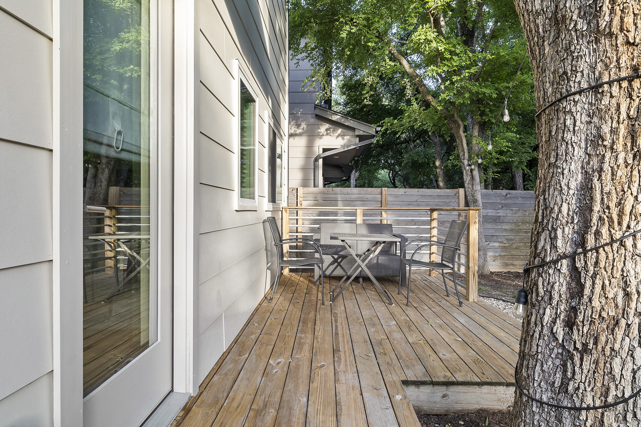 6800 Menchaca Road, Unit 22 Austin, TX 78745 - Photo 20 of 27 a view of balcony deck and patio