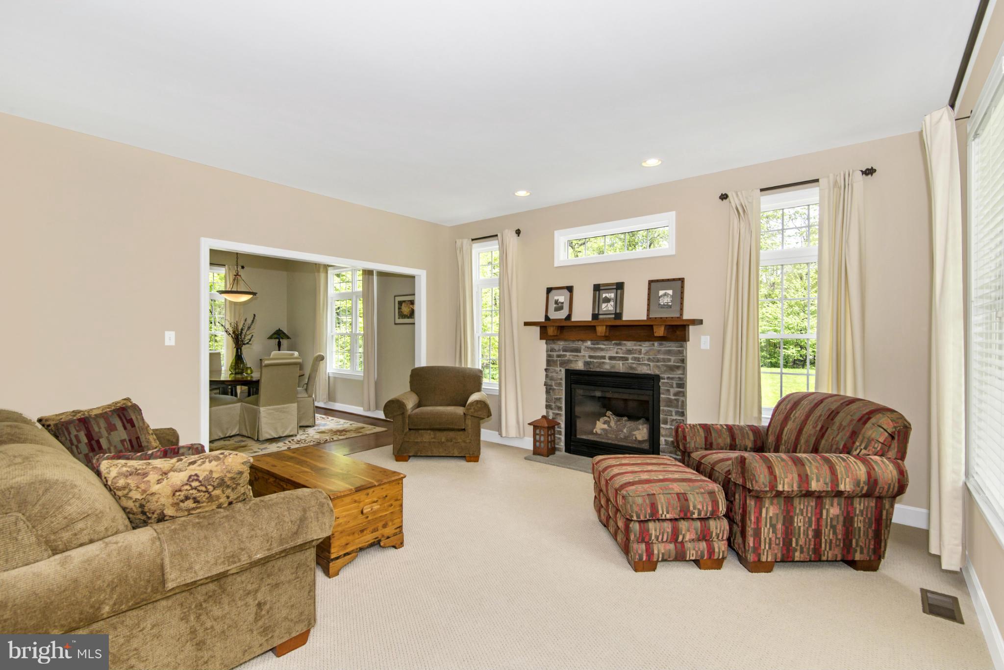 14280 Ridenour Road Smithsburg, MD 21783 - Photo 3 of 30 Living Room with Gas Fiireplace