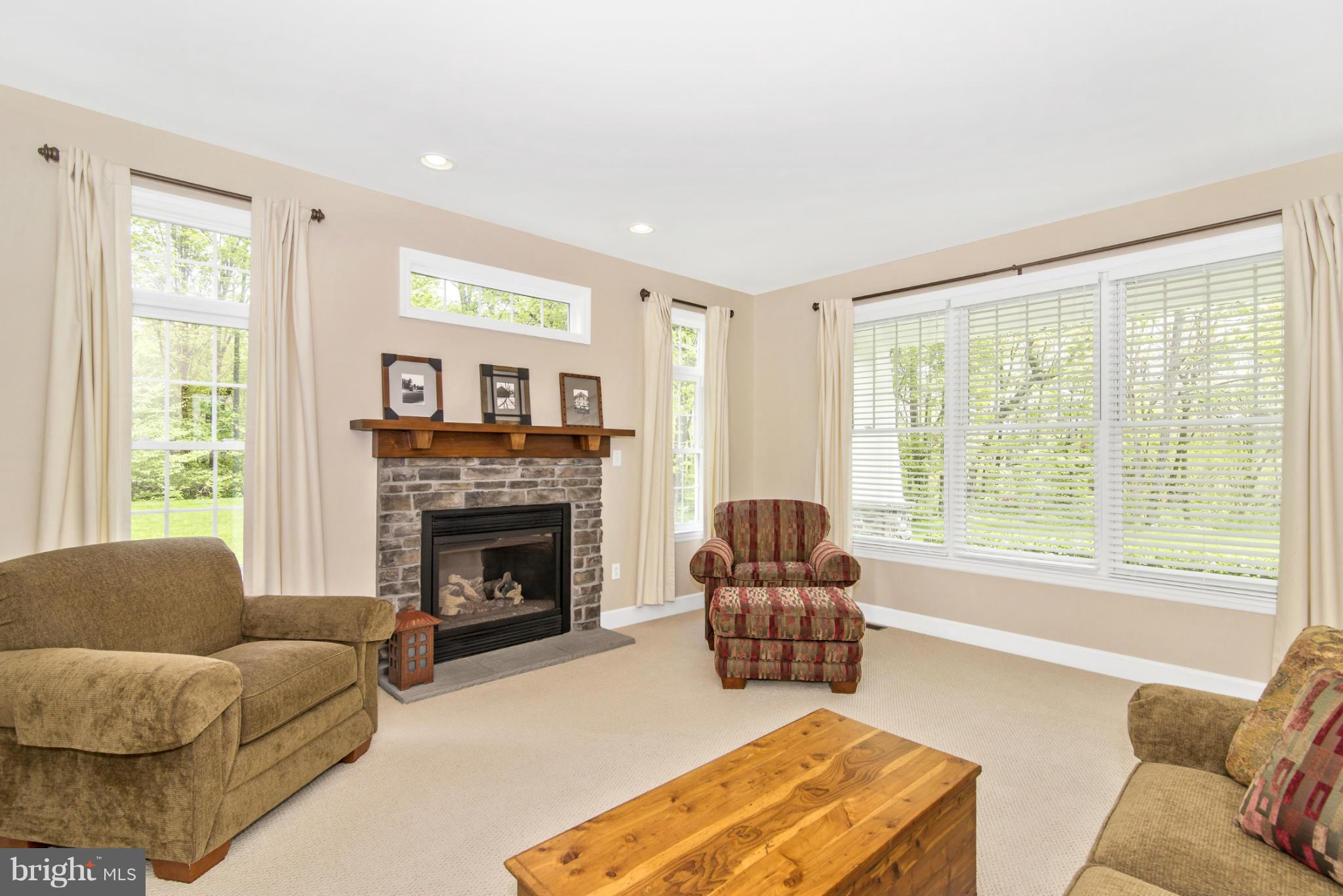 14280 Ridenour Road Smithsburg, MD 21783 - Photo 4 of 30 Living Room with Gas FIreplace