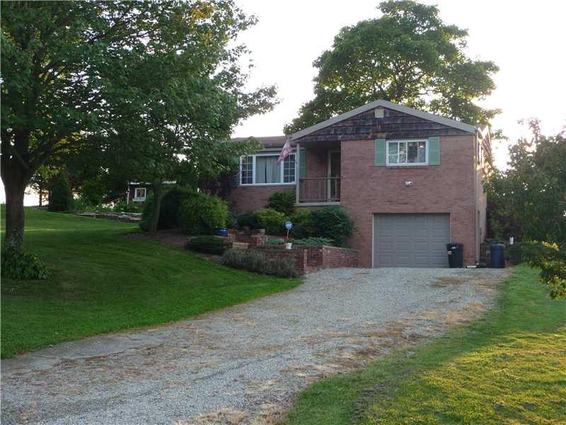 355 Zion Church Road Alverton, PA 15612 - Photo 1 of 25 Exterior Front. Beautifully Landscaped 3 Bedroom Brick Ranch in Private Country Setting