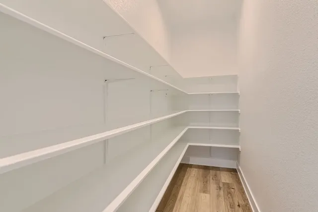 a view of a room with a staircase