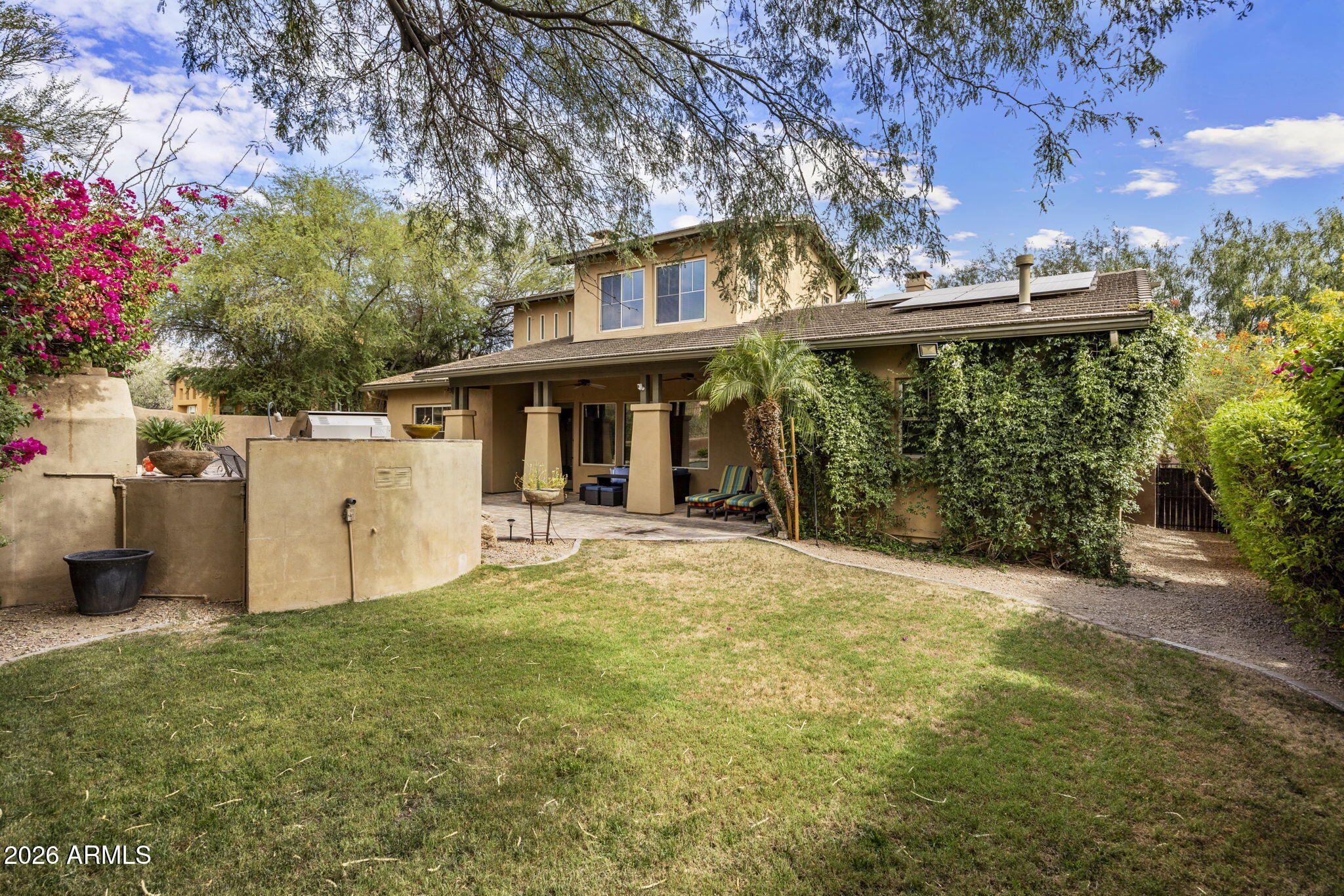 9572 East Mountain Spring Road Scottsdale, AZ 85255 - Photo 39 of 41 Back View of home