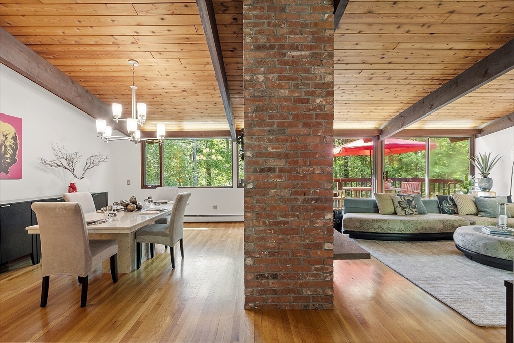 157 Carleton Road Carlisle, MA 01741 - Photo 12 of 42 a dining room with furniture and window