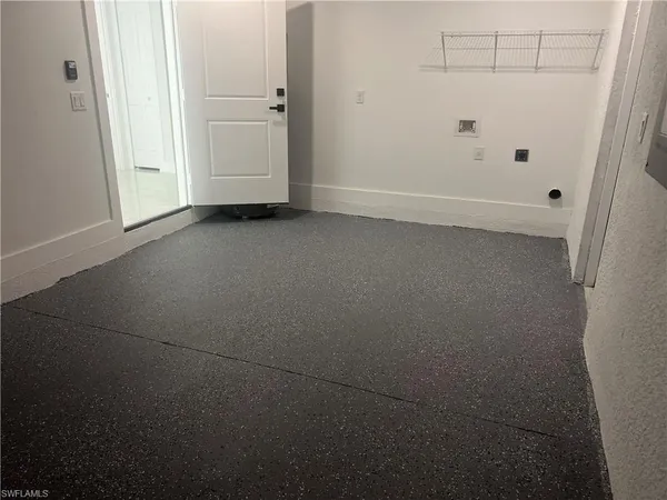 a view of empty room