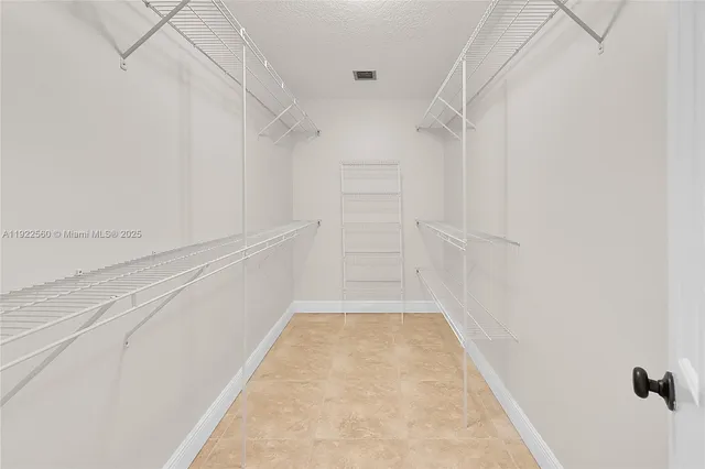a view of walk in closet