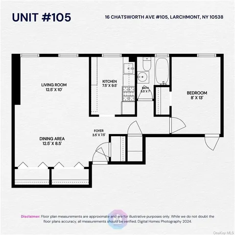 $280,000 | 16 Chatsworth Avenue, Unit 105, Larchmont, NY 10538