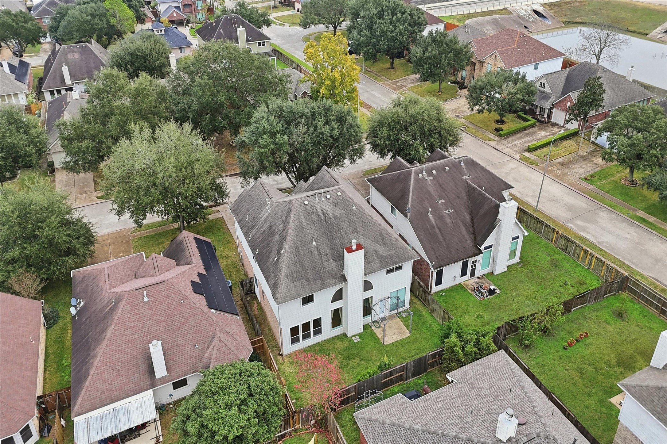 8522 Chickamauga Lane Houston, TX 77083 - Photo 27 of 33 an aerial view of a house with outdoor space