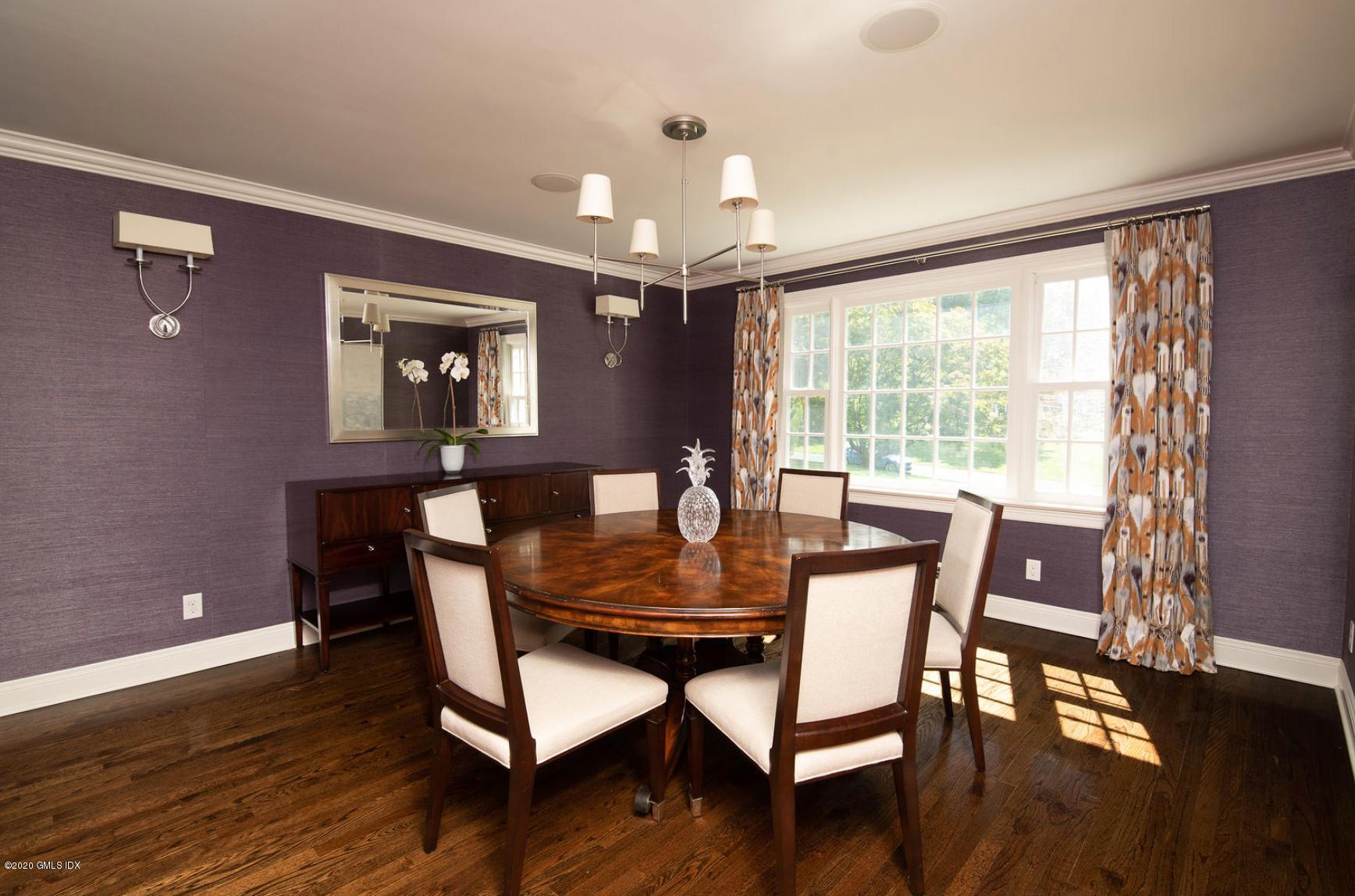 88 Birch Lane Greenwich, CT 06830 - Photo 13 of 33 a view of a dining room with furniture window and wooden floor