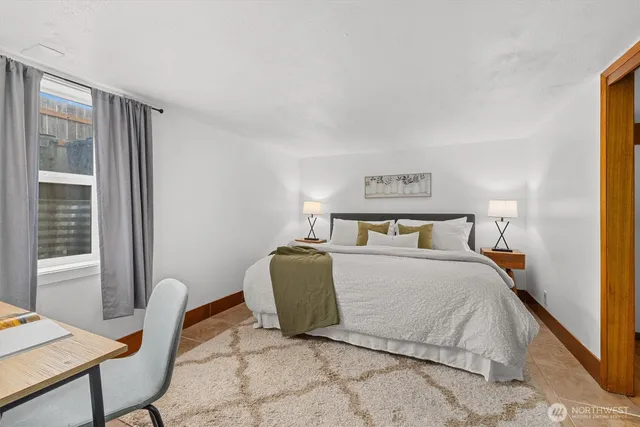 a view of a backyard of the house