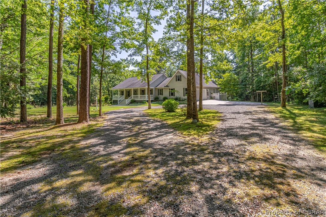 Front View of Home.