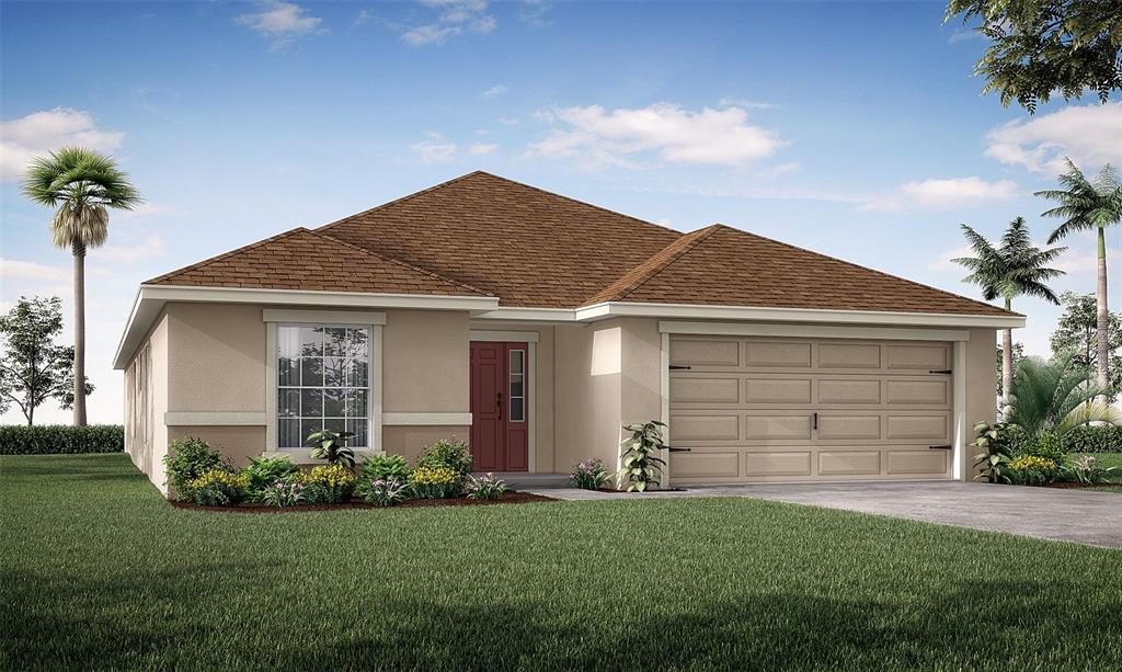 1769 Eagle Hammock Boulevard Eagle Lake, FL 33839 - Photo 1 of 1 front view of house with a yard