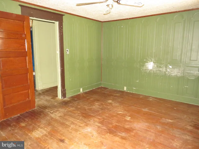 a view of a room with a bathroom