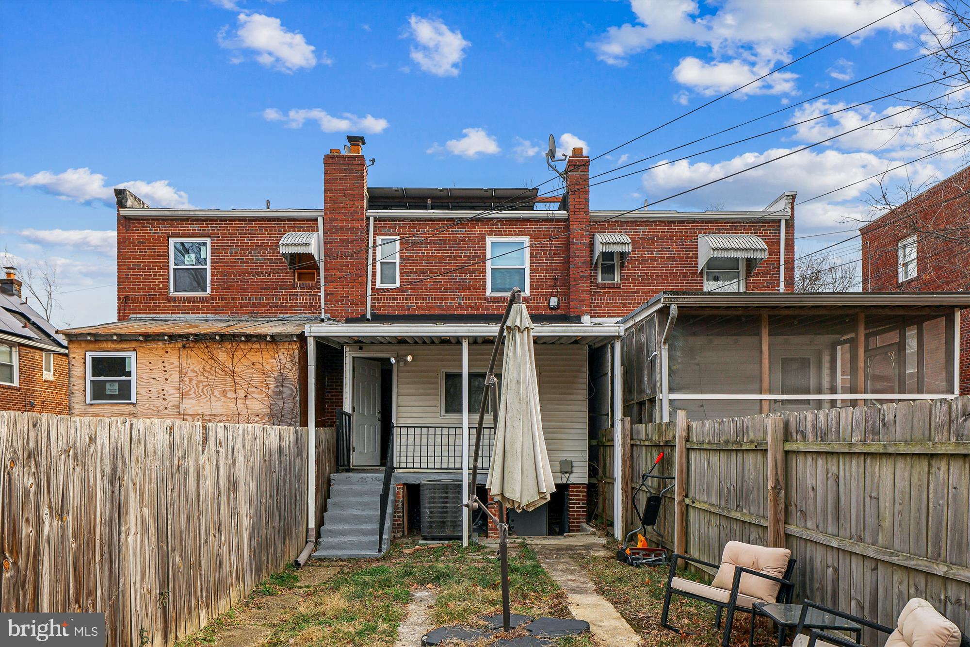 4007 1st Street Southwest Washington, DC 20032 - Photo 22 of 49 Back Elevation