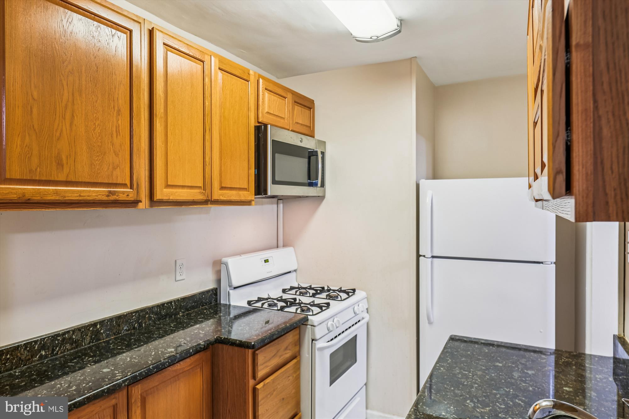 4007 1st Street Southwest Washington, DC 20032 - Photo 7 of 48 a kitchen with stainless steel appliances granite countertop a refrigerator a stove and a sink