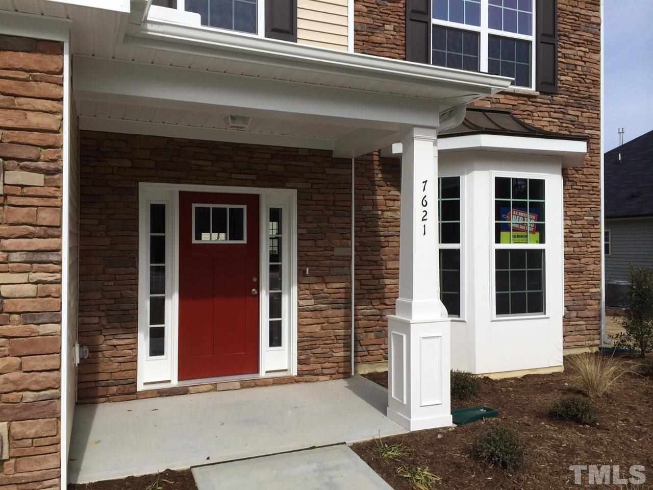 7621 Channery Way Raleigh, NC 27616 - Photo 2 of 25 gotta love the red door