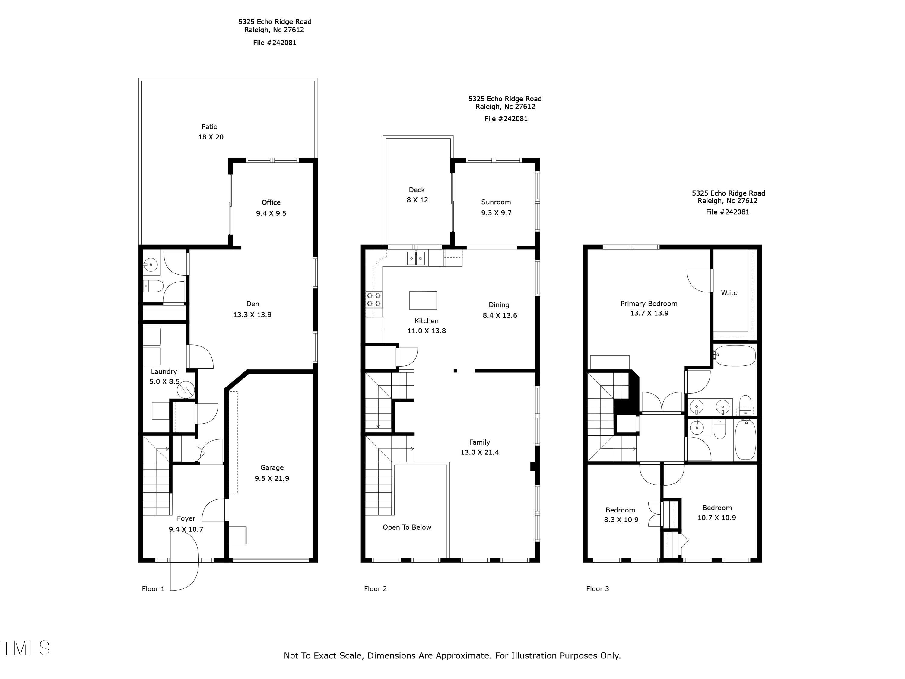 5325 Echo Ridge Road Raleigh, NC 27612 - Photo 60 of 61 all_floors_5325_echo_ridge_road_raleigh_