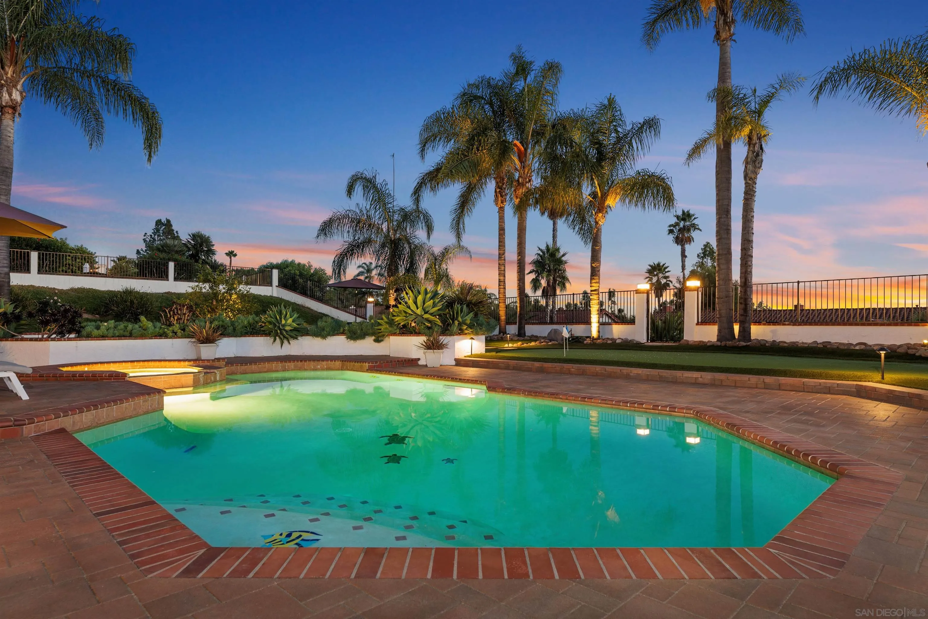 1611 Stoneridge Circle Escondido, CA 92029 - Photo 30 of 30 a swimming pool with outdoor seating and yard