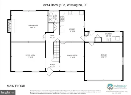 $535,000 | 3214 Romilly Road, Wilmington, DE 19810