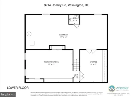 $535,000 | 3214 Romilly Road, Wilmington, DE 19810