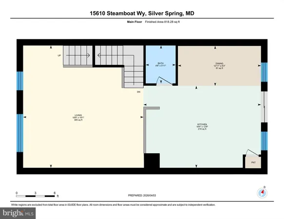$615,000 | 15610 Steamboat Way, Olney, MD 20906