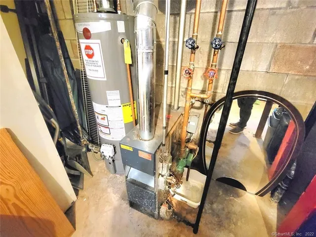 a view of backyard with large trees