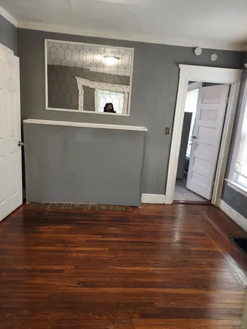 a view of a hardwood floor