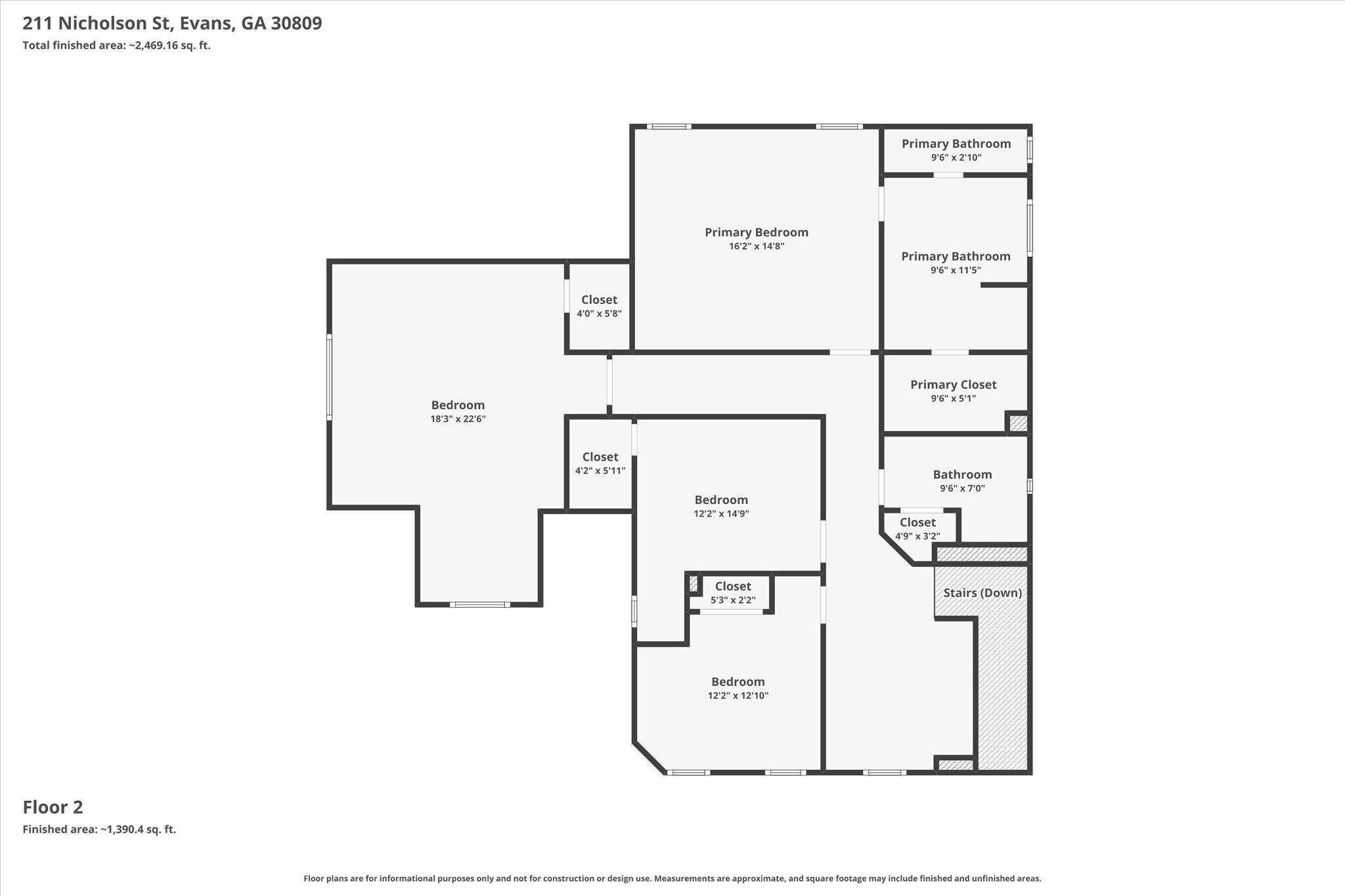 211 Nicholson Street Evans, GA 30809 - Photo 63 of 63 03-Floor-2