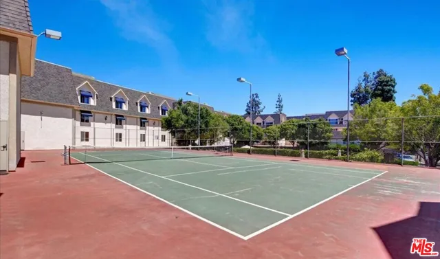 a view of a tennis court