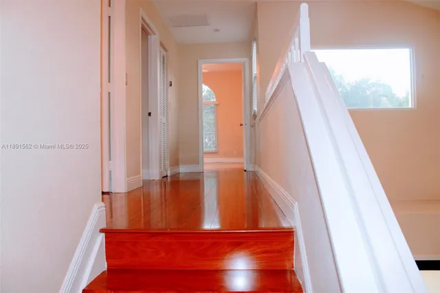 a view of a walk in closet