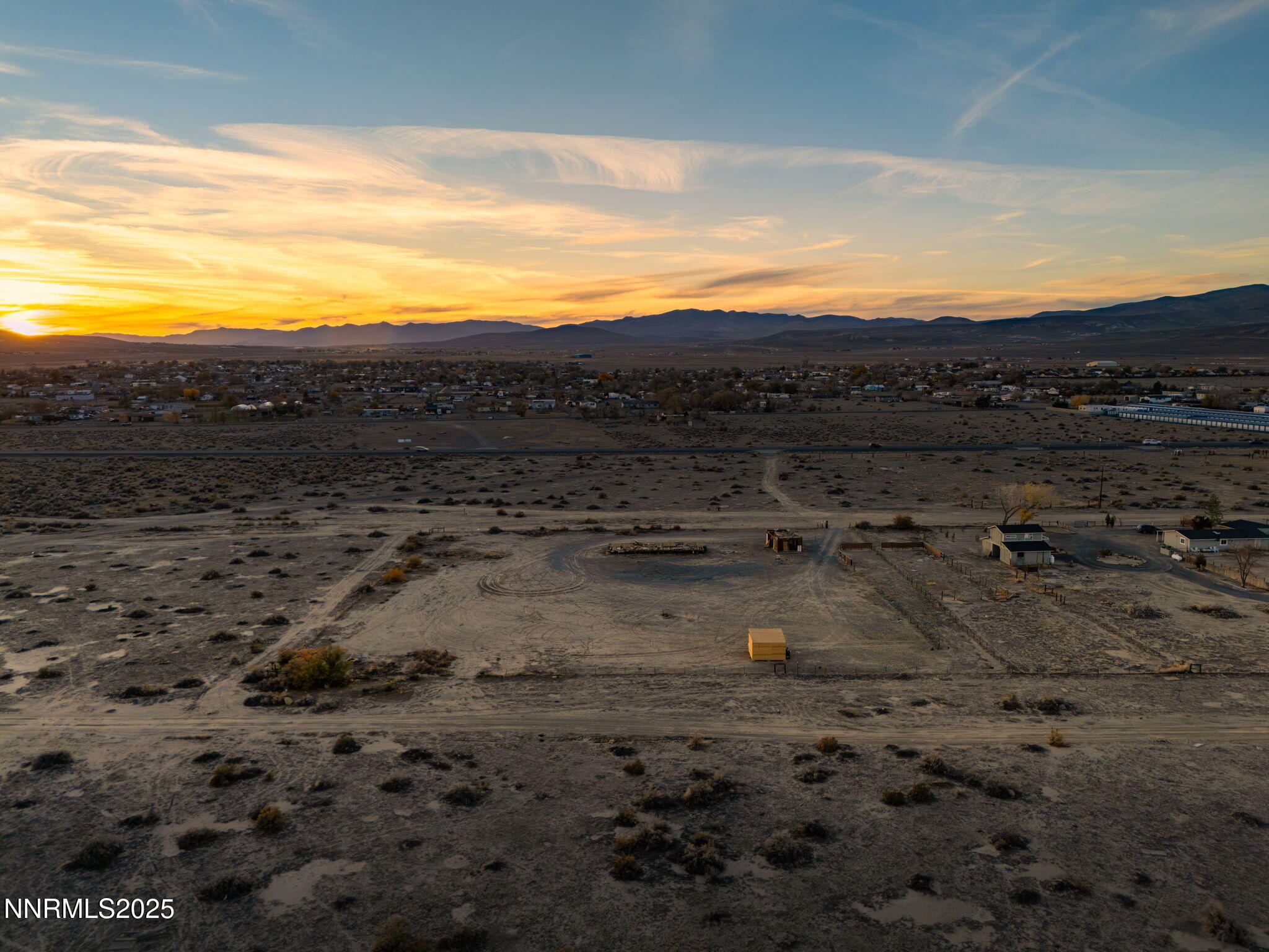 3770 Ft Churchill Street Silver Springs, NV 89429 - Photo 4 of 24 a view of a lake with a mountain