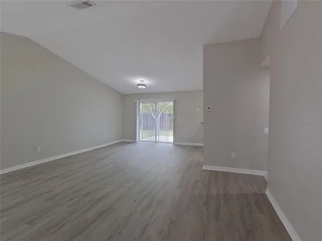 wooden floor in an empty room