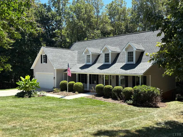 a aerial view of a house