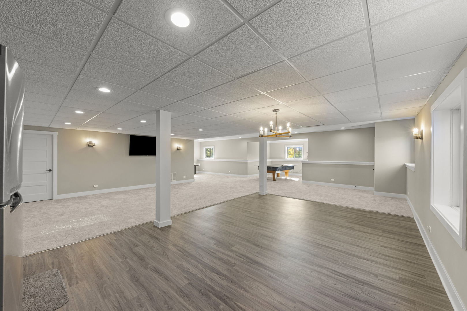 26411 West Stephanie Drive Channahon, IL 60410 - Photo 21 of 28 a view of a room with wooden floor