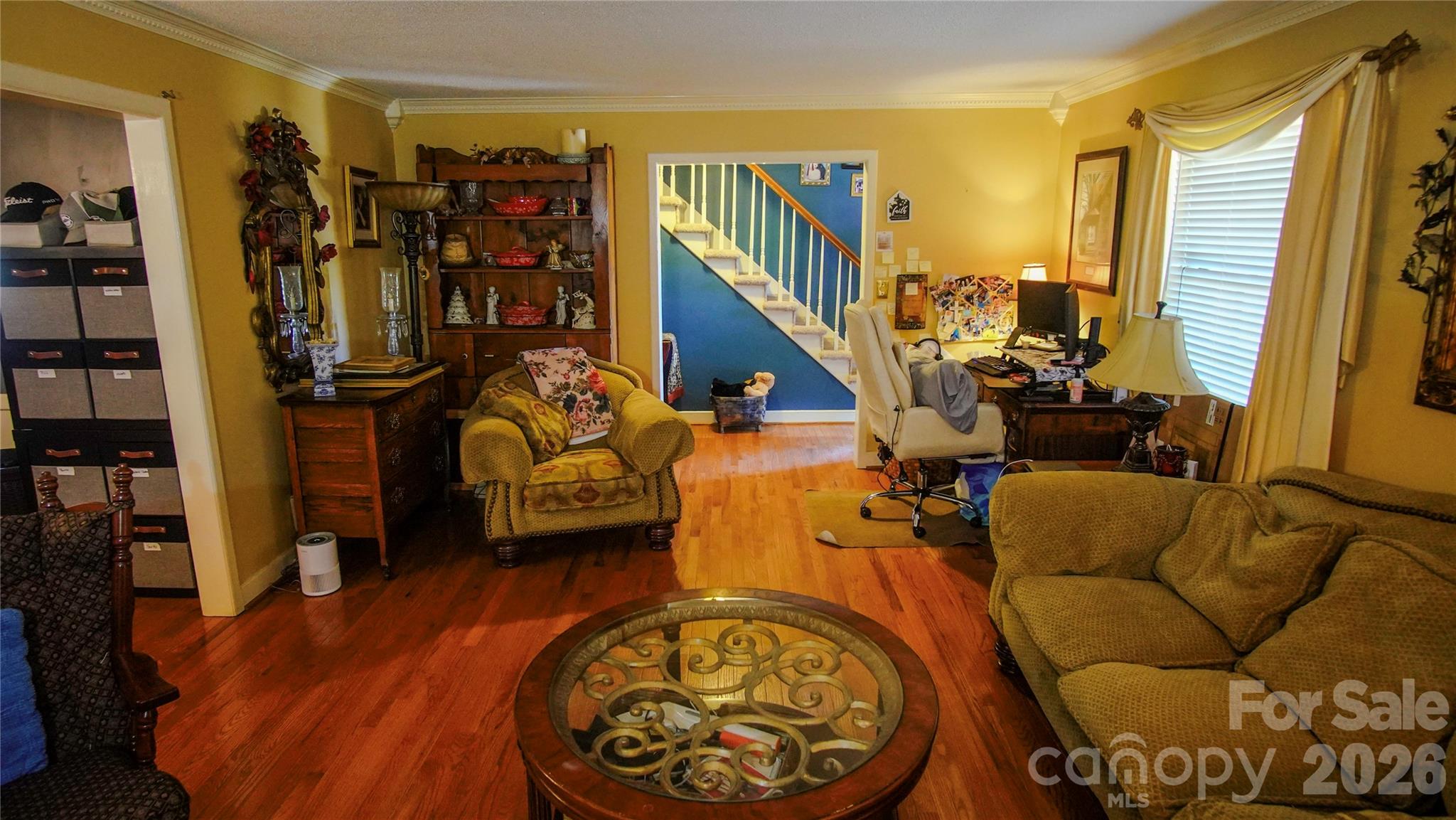 204 Old Stage Coach Road Lawndale, NC 28090 - Photo 14 of 30 a view of a livingroom with furniture and a couch