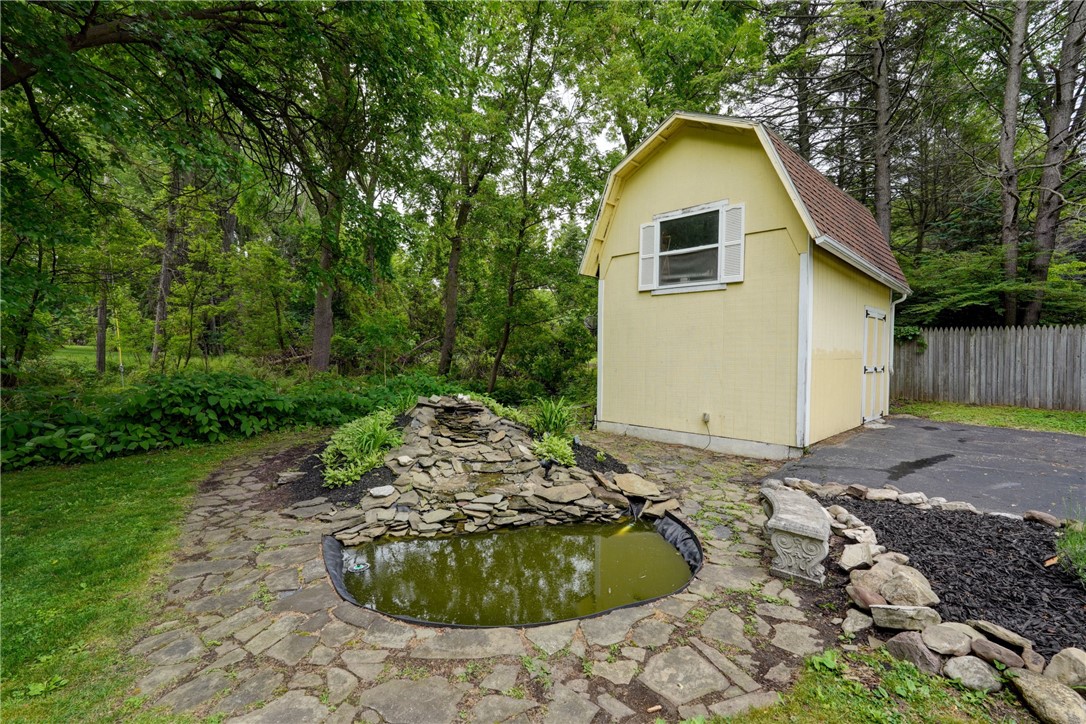 1990 Penfield Road Penfield, NY 14526 - Photo 42 of 44 Koi pond!