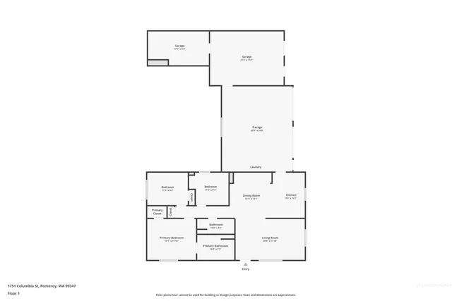 $269,000 | 1751 Columbia Street, Pomeroy, WA 99347